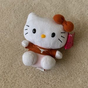 6 in Hello Kitty UT Austin Stuffed Animal